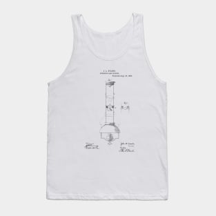 Extension Lamp Fixture Vintage Patent Hand Drawing Tank Top